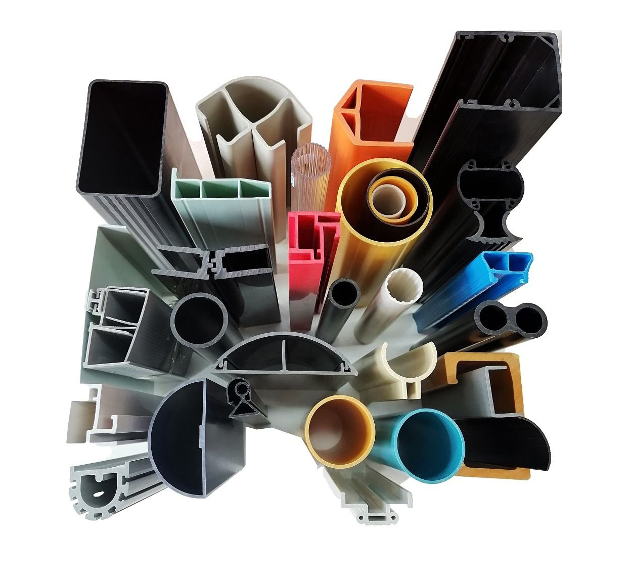Custom plastic extrusion profiles and engineering plastic components