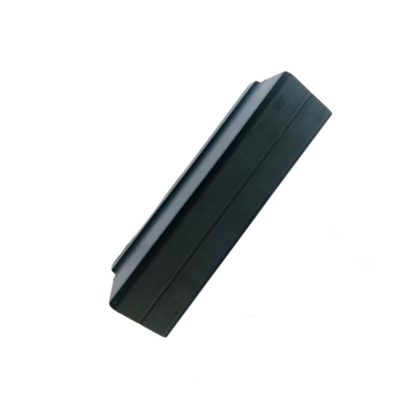 100mm Black PVC Exhibition Rail U Channel for Retail Display Systems Shop Fitting