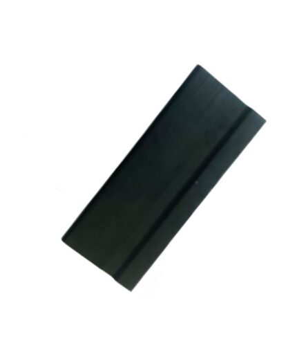 100mm Black PVC Lighting Channel U Profile for LED Linear Lighting Systems Commercial
