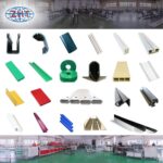 2025 Hot Sale F Profile Corner Profiler PVC Vinyl Extrusion in PVC/PP/ABS/PE Material Clear Plastic Extrusion