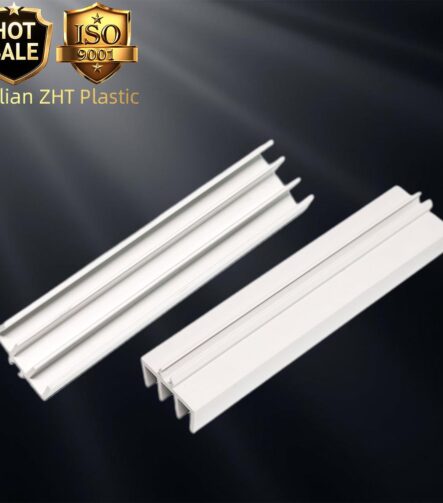 2025 Hot Sale PVC Pull Plastic Profile Clear Transparent U Profile Cover Flexible ABS Hard Plastic Strips