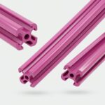 20X20 PVC T-Slot Profile Industrial Plastic Extrusion Alternative to Aluminum T-Slot Profile for Lightweight Framing T5 Size Custom Cut to Length Low Price
