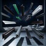 20X20 PVC T-Slot Profile Industrial Plastic Extrusion Alternative to Aluminum T-Slot Profile for Lightweight Framing T5 Size Custom Cut to Length Low Price