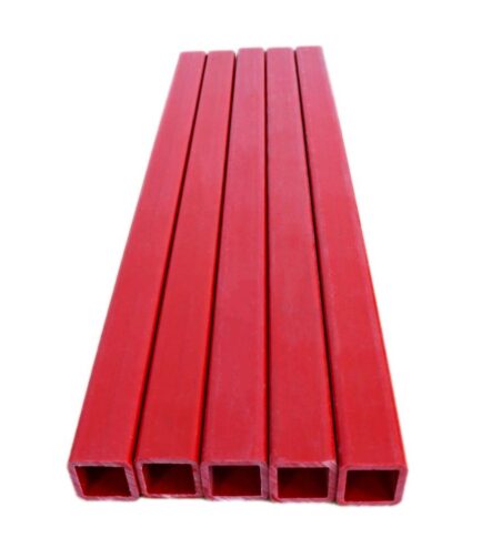 32X32X1.75 mm PVC Square Pipe Plastic Tube for Packing Square Tube Factory Cheap Price
