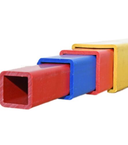 3mm Thick Wearing Resistant PVC Plastic Tubes Decorative Round and Square Hollow PVC Tube