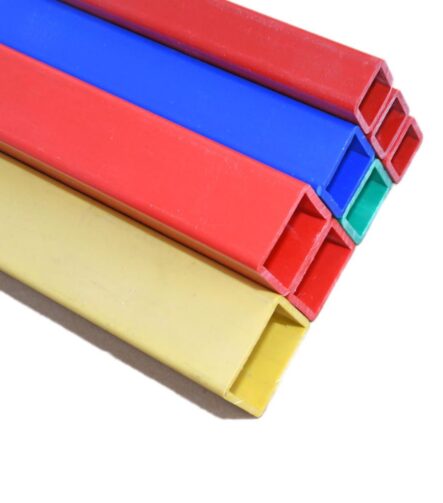 3mm Thick Wearing Resistant PVC Plastic Tubes Decorative Round and Square Hollow PVC Tube