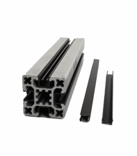 40X40 Aluminum Extrusion Cover Extrusions Plastic PVC Profile T Slot Cover Strip