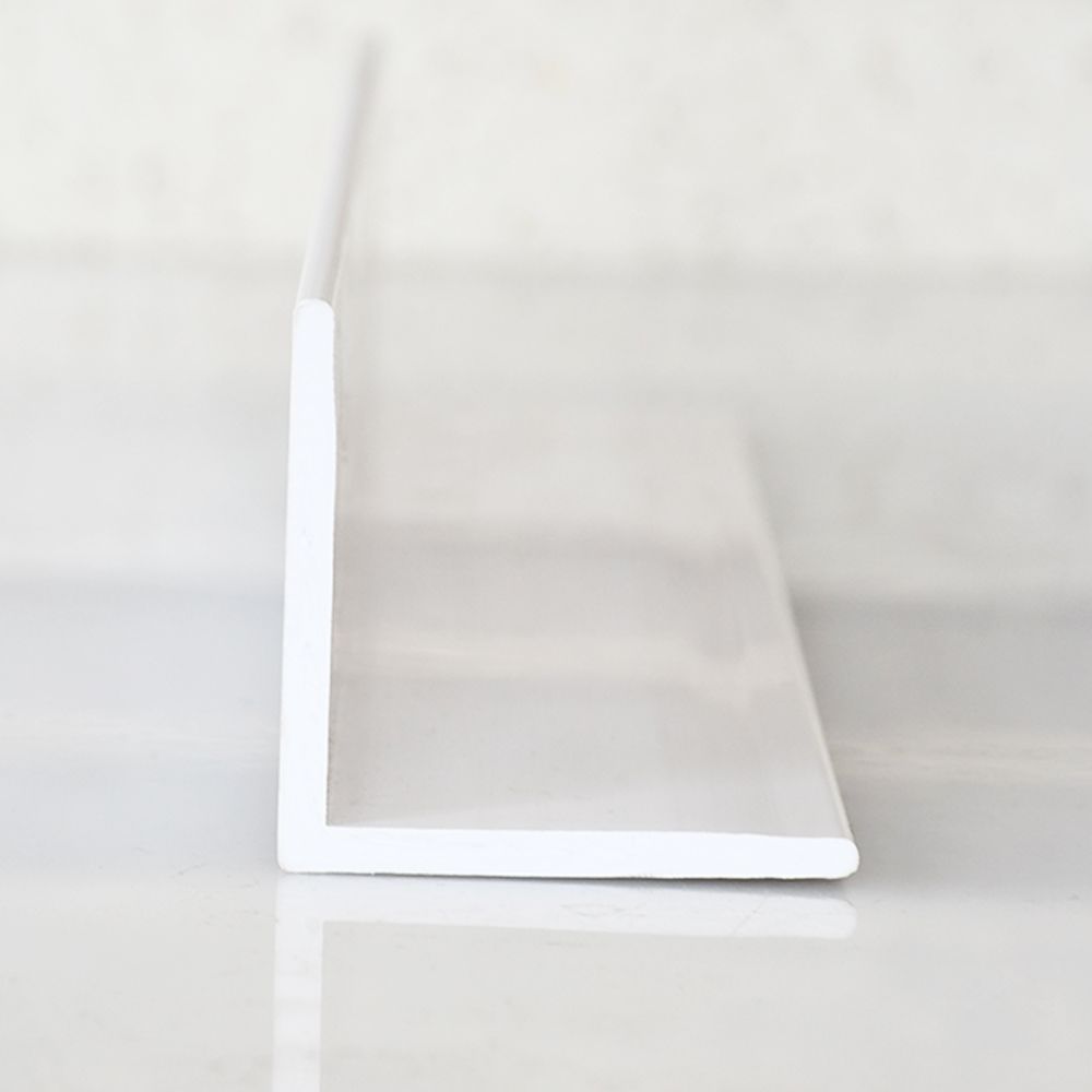 45 Degree Plastic LED Profile PVC Corner L Type PVC Corner Bead