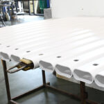 ABS PP PE UHMWPE UPVC Extruded Plastic Garden PVC Plastic Fence Strip