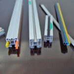 Aluminum Profile Accessories Plastic PP Cover Strips European Standard Plastic Dust Covers Soft Rubber PVC Sealing Strips