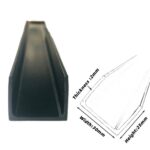 Anti-Collision Ppu Plastic Decorative Strip to Figure Custom Profile U Shaped Plastic Profile Groove U Type Heat Insulation Strip Chute