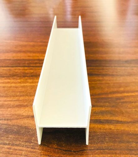 Anti-Static H-Profile PVC for Cleanroom & Medical Equipment Manufacturing