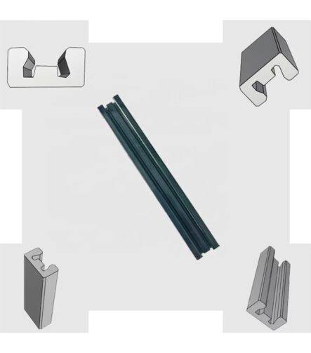 Anti-Static UHMWPE Wear Strips for Food/Pharmaceutical Industry Plastic Friction Bars Smooth Surface Custom Thickness Food-Grade Material
