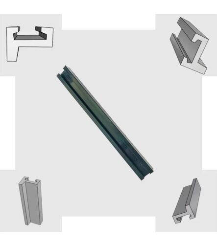 Anti-Static UHMWPE Wear Strips for Food/Pharmaceutical Industry Plastic Friction Bars Smooth Surface Custom Thickness Food-Grade Material