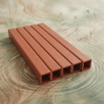 Anti-UV Custom Plastic Tubing Colorful Plastic Box Section Plastic Square Tube PVC Rectangular Section for Framing Using