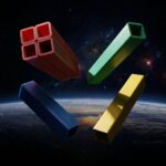 Anti-UV Custom Plastic Tubing Colorful Plastic Box Section Plastic Square Tube PVC Rectangular Section for Framing Using