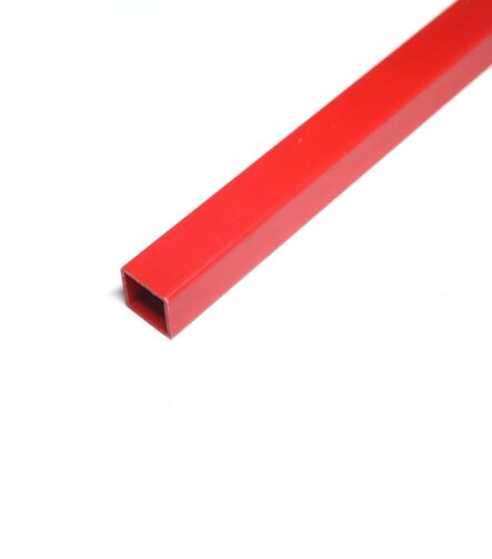 Bespoke Rust Proof PVC Edge Banding U Shape Square Tube High Gloss Plastic PVC Square Tube for Printing Machinery Post