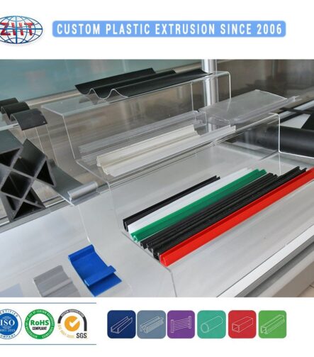 Black PVC 8mm U-Shaped Groove Aluminum Profile Accessories for Glass Panel Fittings Insert Extruded UHMW Profiles