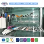 Black PVC 8mm U-Shaped Groove Aluminum Profile Accessories for Glass Panel Fittings Insert Extruded UHMW Profiles