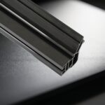 Black Rigid PVC Electrical Duct, Extruded Wire Trunking for Home and Office Cable Management