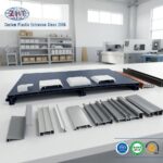 Brand Manufacturer Maintenance Free F Profile Window Casing off White Plastic Aggregate Processing for Protection Strip