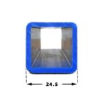 Building Construction UPVC Square Pipe Extrusion PVC Rectangle and Square Tube Plastic Tubes for Structural Support