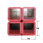 Building Construction UPVC Square Pipe Extrusion PVC Rectangle and Square Tube Plastic Tubes for Structural Support
