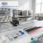 Building Material Manufacturer Mold Design Rib Profile Groove White UPVC Profile Egg Farm for Shock Absorber