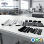 Building Material Manufacturer Mold Design Rib Profile Groove White UPVC Profile Egg Farm for Shock Absorber