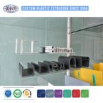 Building Material Manufacturer Punching PVC Corner Lip Chemical Resistant PE Plastic for Photography Studio Snow Fence