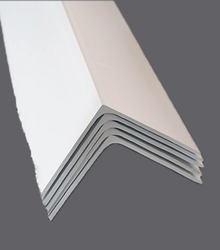 Cheap Price 120X50X2mm PVC Right Angle Plastic Corner Protector Rubber Angle Extrusions