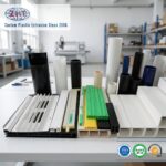 China Factory Custom Design Reprocessed Profile Conveyor Guide Durable TPE UHMW Plastic File Cabinet for Fan Housing