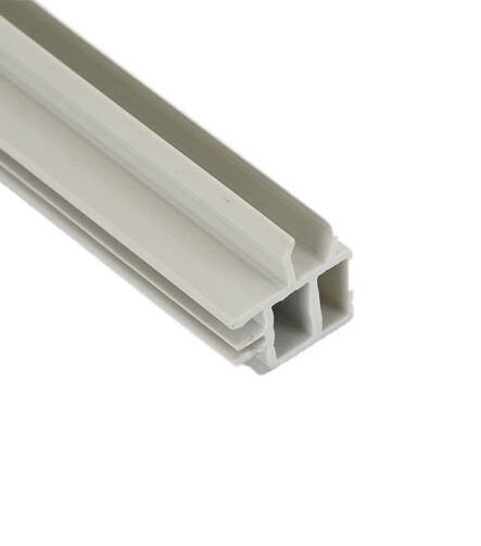 China Factory OEM Plastic Extrusion Strips H Shaped Plastic Extrusion Profile PVC Hollow Profile