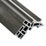 China Factory OEM Plastic Extrusion Strips H Shaped Plastic Extrusion Profile PVC Hollow Profile