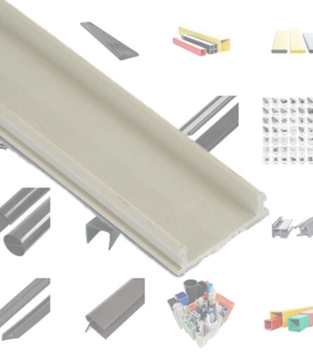 China Factory PVC Shadow Profile Strip HDPE Plastic Extruder Profil PC Plastic Aluminium Profile Plastic Accessories