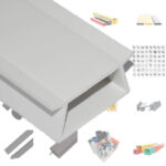 China Factory Price Coextrusion PVC Products Exterior PVC Door Profiles