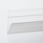 China Factory Price PVC Calcium Carbonate Rails PVC Profile with Butyl Custom Freezer Plastic Frame