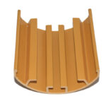 China Factory Wear Resistant UHMWPE Plastic Extrusion and Cut Profile for Structural Components PVC Plastic Profiles