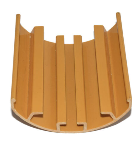 China Factory Wear Resistant UHMWPE Plastic Extrusion and Cut Profile for Structural Components PVC Plastic Profiles