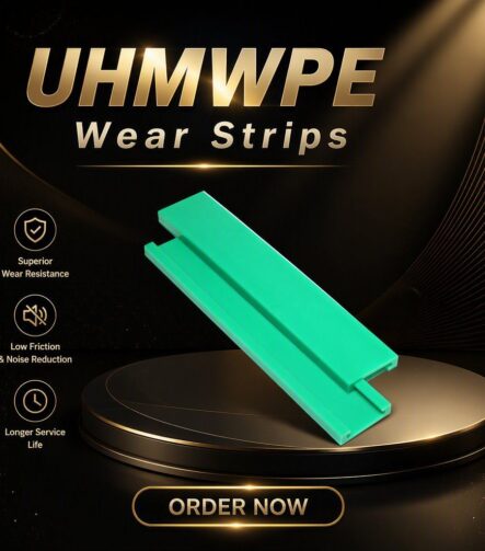 Competitive Price UHMWPE Plastic Slide Rail Strip Eco-Friendly Uhwmpe Wear Strips for Polymer Timing Belt Grinding Machine