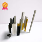 Conveyor Belt Guides Engineering Conveyor Chain UHMW-PE 62mm HDPE Guides Rails Green Slide Plastic Guide Rail Strips