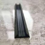 Conveyor System Parts Neck Guide Rail Flat Plastic Strips Plastic Sliding Linear Conveyor Side Guide Rail UHMW Wear Strip