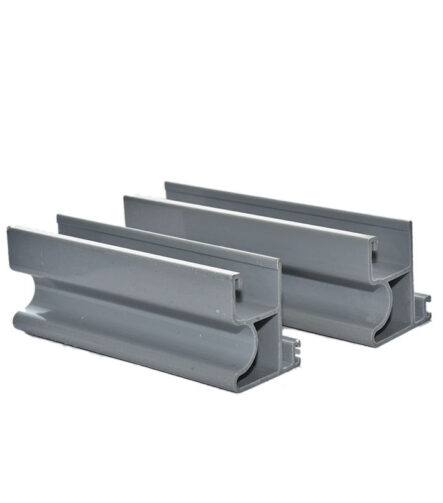 Crafting Plastic Square PVC Extrusion Cover PVC Custom Profiles Coextrusion PVC Products UPVC Profile Plastic Strip
