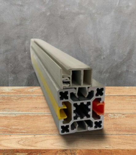 Custom 2020 3030 4040 Series Aluminum Profile Multicolor PP Plastic Cover Strip T Shaped Plastic Profile