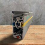 Custom 2020 3030 4040 Series Aluminum Profile Multicolor PP Plastic Cover Strip T Shaped Plastic Profile