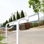 Custom Color Double Rail PVC Horse Jumping Fence with 2.5m Rails