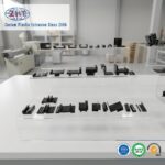 Custom Corrosion Resistant Variable Profile T Slot Cover UV Stabilized PVC Utility Infrastructure for Enclosure Cabinet