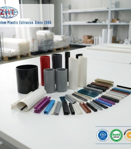Custom Corrosion Resistant Variable Profile T Slot Cover UV Stabilized PVC Utility Infrastructure for Enclosure Cabinet
