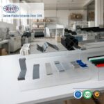 Custom Corrosion Resistant Variable Profile T Slot Cover UV Stabilized PVC Utility Infrastructure for Enclosure Cabinet