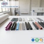 Custom Extruded Free Sample Corner Protector PVC L Transition Strip Low Density LDPE Plastic for Fume Hood Chute Liner